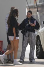 MADELYN CLINE on the Set of Day Drinker in Barcelona 05/03/2025