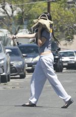 MADISON BEER Visits Friend