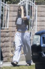 MADISON BEER Visits Friend