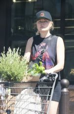 MALIN AKERMAN Out on Grocery Shopping in Los Feliz 05/10/2025