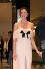 MARGARET QUALLEY Leaves Hotel Marriott in Cannes 05/23/2025