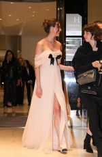 MARGARET QUALLEY Leaves Hotel Marriott in Cannes 05/23/2025
