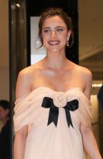 MARGARET QUALLEY Leaves Hotel Marriott in Cannes 05/23/2025