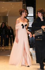 MARGARET QUALLEY Leaves Hotel Marriott in Cannes 05/23/2025