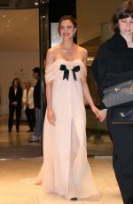 MARGARET QUALLEY Leaves Hotel Marriott in Cannes 05/23/2025