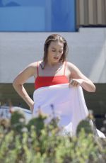 MARGOT ROBBIE at a Photoshoot in Malibu 05/19/2025