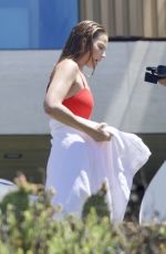 MARGOT ROBBIE at a Photoshoot in Malibu 05/19/2025