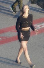 MARGOT ROBBIE on the Set of a Commercial in Los Angeles 05/20/2025