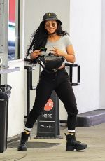 MEAGAN GOOD at a Parking Lot of a Medical Building in Los Angeles 05/27/2025