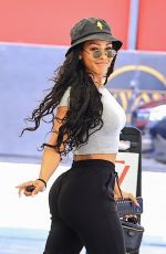 MEAGAN GOOD at a Parking Lot of a Medical Building in Los Angeles 05/27/2025