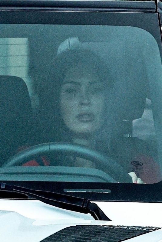 MEGAN FOX and MGK Grabbing Groceries from Erewhon Market in Los Angeles 05/04/2025