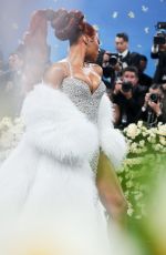 MEGAN THEE STALLION at 2025 Met Gala Celebrating Superfine: Tailoring Black Style in New York 05/05/2025