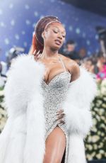 MEGAN THEE STALLION at 2025 Met Gala Celebrating Superfine: Tailoring Black Style in New York 05/05/2025