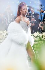 MEGAN THEE STALLION at 2025 Met Gala Celebrating Superfine: Tailoring Black Style in New York 05/05/2025