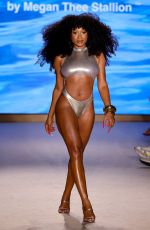 MEGAN THEE STALLION Walks Runway at Her Hot Girl Summer Swimwear Show at Miami Swim Week 05/29/2025
