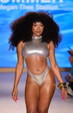 MEGAN THEE STALLION Walks Runway at Her Hot Girl Summer Swimwear Show at Miami Swim Week 05/29/2025