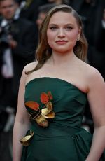 MIA THREAPLETON at The Phoenician Scheme Premiere at 78th Cannes Film Festival 05/18/2025