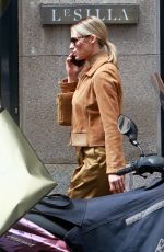 MICHELLE HUNZIKER Out in Milan