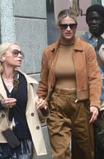 MICHELLE HUNZIKER Out in Milan