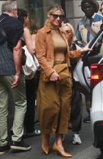 MICHELLE HUNZIKER Out in Milan