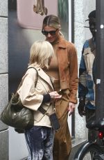MICHELLE HUNZIKER Out in Milan