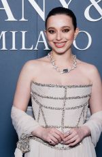 MIKEY MADISON at Tiffany & Co. Celebration of Via Monte Napoleone Store Opening in Milan 05/28/2025
