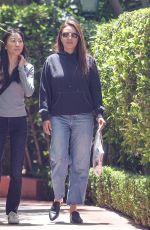 MILA KUNIS and a Friend Enjoyed Brunch at Beverly Hills Hotel 05/23/2025