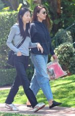 MILA KUNIS and a Friend Enjoyed Brunch at Beverly Hills Hotel 05/23/2025
