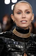 MILEY CYRUS at 2025 Met Gala Celebrating Superfine: Tailoring Black Style in New York 05/05/2025