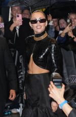 MILEY CYRUS Heading to 2025 Met Gala in New York City 05/05/2025