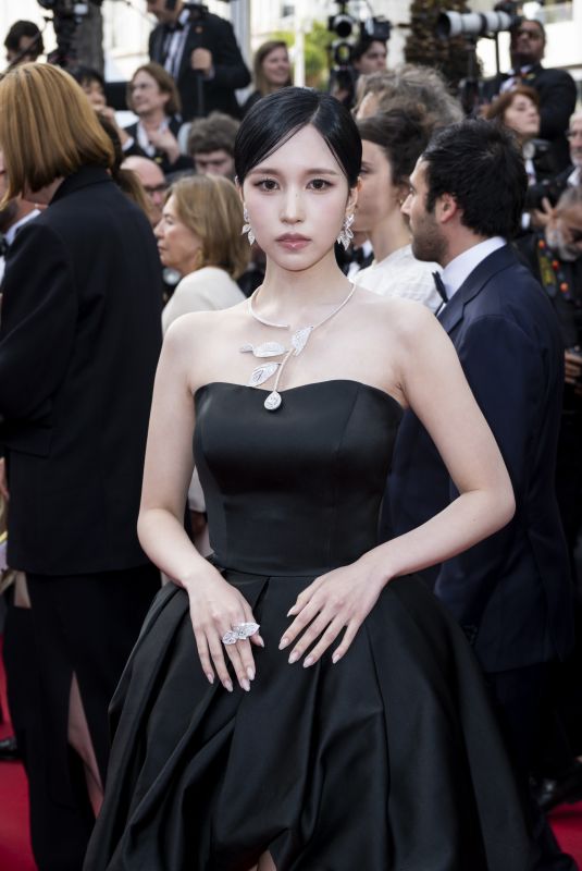 MINA MYOI at The Phoenician Scheme Premiere at 78th Cannes Film Festival 05/18/2025