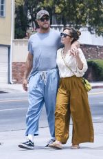 MINKA KELLY and Dan Reynolds Enjoy Lunch and Coffee in Los Angeles 05/25/2025