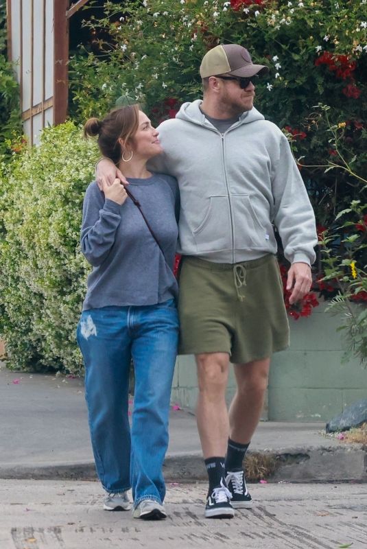 MINKA KELLY and Dan Reynolds Out for Coffee in Los Angeles 05/06/2025