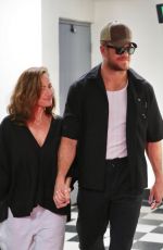 MINKA KELLY and Dan Reynolds Out for Dinner at Sushi Park in West Hollywood 05/14/2025