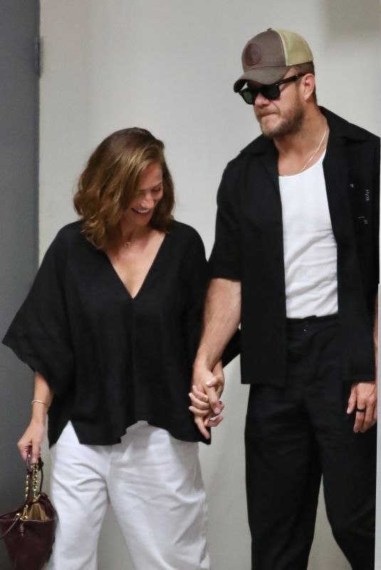 MINKA KELLY and Dan Reynolds Out for Dinner at Sushi Park in West Hollywood 05/14/2025
