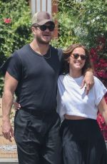 MINKA KELLY and Dan Reynolds Out for Lunch Date at All Time Diner 05/13/2025