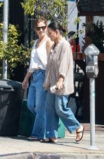 MINKA KELLY and KHATIRA RAFIQZADA Out for Lunch at All Time in Los Angeles 05/30/2025