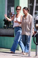MINKA KELLY and KHATIRA RAFIQZADA Out for Lunch at All Time in Los Angeles 05/30/2025