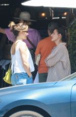 MINKA KELLY and KHATIRA RAFIQZADA Out for Lunch at All Time in Los Angeles 05/30/2025
