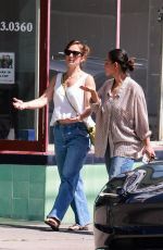 MINKA KELLY and KHATIRA RAFIQZADA Out for Lunch at All Time in Los Angeles 05/30/2025