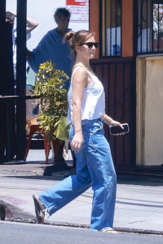 MINKA KELLY Out and About in Los Angeles 05/30/2025