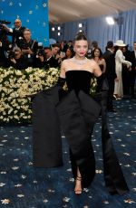 MIRANDA KERR at 2025 Met Gala Celebrating Superfine: Tailoring Black Style in New York 05/05/2025