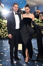 MIRANDA KERR at 2025 Met Gala Celebrating Superfine: Tailoring Black Style in New York 05/05/2025