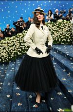 MONICA BARBARO at 2025 Met Gala Celebrating Superfine: Tailoring Black Style in New York 05/05/2025