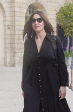 MONICA BELLUCCI Arrives at Her Hotel in Paris 05/02/2025