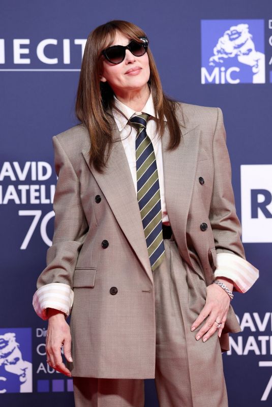 MONICA BELLUCCI at 70th David di Donatello Awards in Rome 05/07/2025