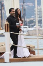NADINE NASSIB NJEIM Arrives at Martinez Hotel at 78th annual Cannes Film Festival in Cannes 05/13/2025