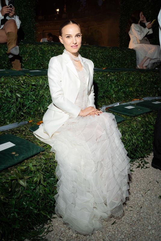 NATALIE PORTMAN at Dior Cruise 2025 in Rome 05/27/2025