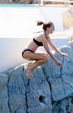 NATALIE PORTMAN in Bikini in Cannes 05/18/2025