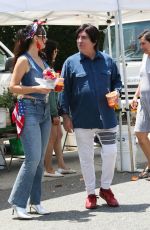 NATASHA and Martin BLASICK Shopping at Studio City Farmer